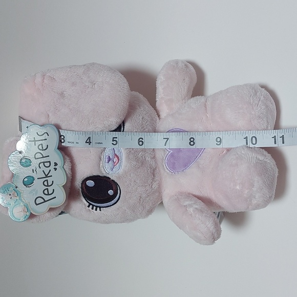 PeekaPets A Boo Bunny pink purple Stuffed Animal plush Doll great Gift kids - Picture 5 of 5